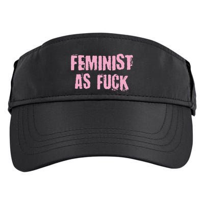 Feminist AS Fuck AF Adult Drive Performance Visor