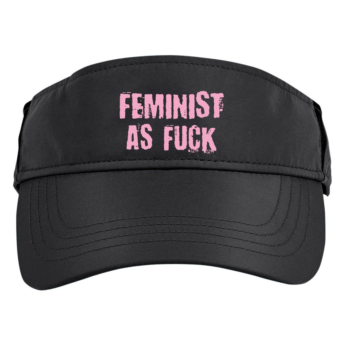 Feminist AS Fuck AF Adult Drive Performance Visor