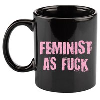 Feminist AS Fuck AF 11oz C Handle Ceramic Mug