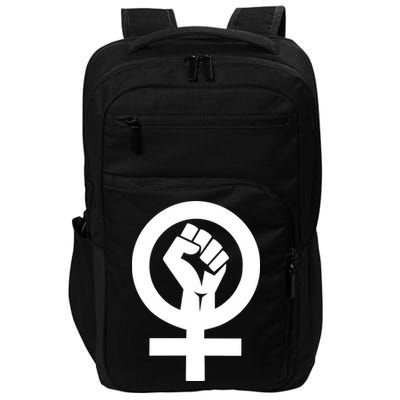 Feminist Womens Rights Feminism Symbol Impact Tech Backpack