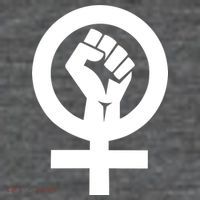 Feminist Womens Rights Feminism Symbol Tall T-Shirt