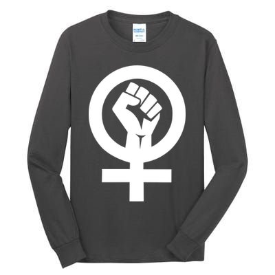 Feminist Womens Rights Feminism Symbol Tall Long Sleeve T-Shirt