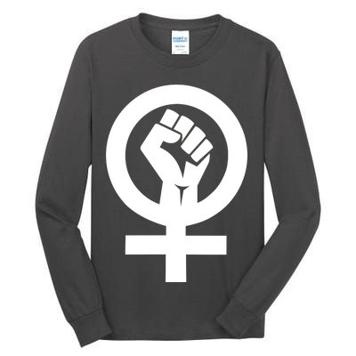 Feminist Womens Rights Feminism Symbol Tall Long Sleeve T-Shirt