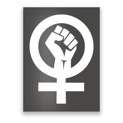 Feminist Womens Rights Feminism Symbol Poster