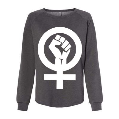 Feminist Womens Rights Feminism Symbol Womens California Wash Sweatshirt