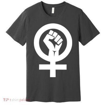Feminist Womens Rights Feminism Symbol Premium T-Shirt