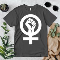 Feminist Womens Rights Feminism Symbol Premium T-Shirt