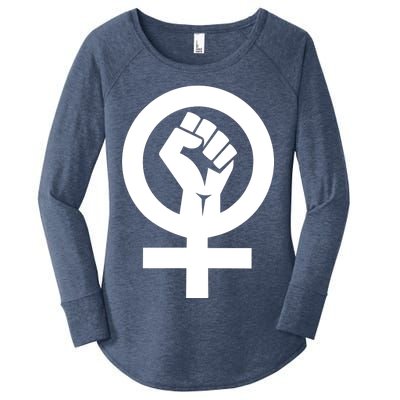 Feminist Womens Rights Feminism Symbol Women's Perfect Tri Tunic Long Sleeve Shirt