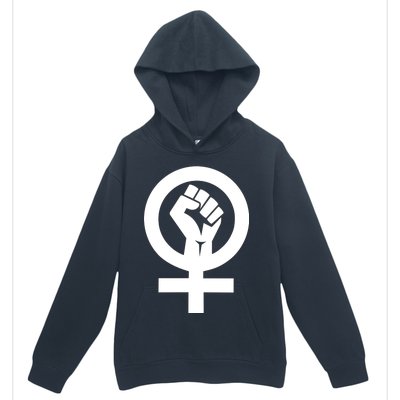 Feminist Womens Rights Feminism Symbol Urban Pullover Hoodie