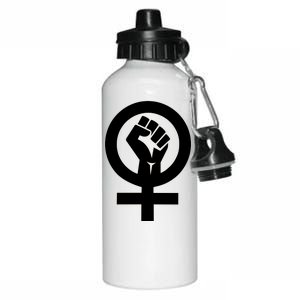 Feminist Womens Rights Feminism Symbol Aluminum Water Bottle 