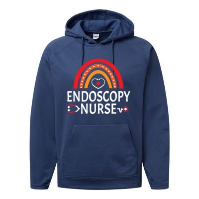 Funny Endoscopy Nurse Gift Sedation Funny Endoscopy Nurse Gift Performance Fleece Hoodie