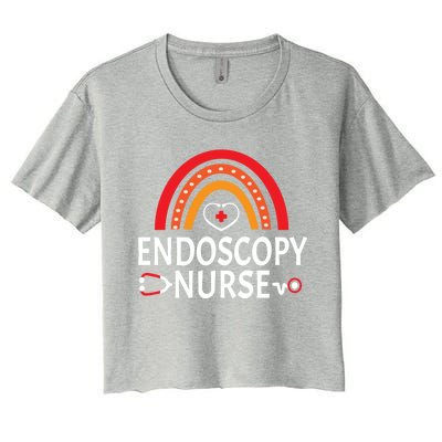 Funny Endoscopy Nurse Gift Sedation Funny Endoscopy Nurse Gift Women's Crop Top Tee