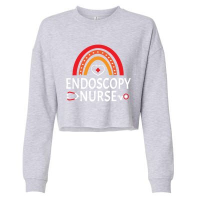 Funny Endoscopy Nurse Gift Sedation Funny Endoscopy Nurse Gift Cropped Pullover Crew