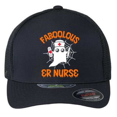 Faboolous Er Nurse Halloween Emergency Room Cool Gift Flexfit Unipanel Trucker Cap