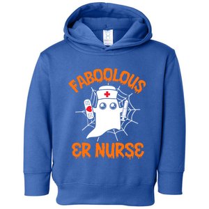 Faboolous Er Nurse Halloween Emergency Room Cool Gift Toddler Hoodie