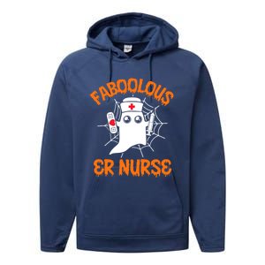 Faboolous Er Nurse Halloween Emergency Room Cool Gift Performance Fleece Hoodie