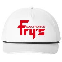 FryS Electronics Nostalgic Snapback Five-Panel Rope Hat