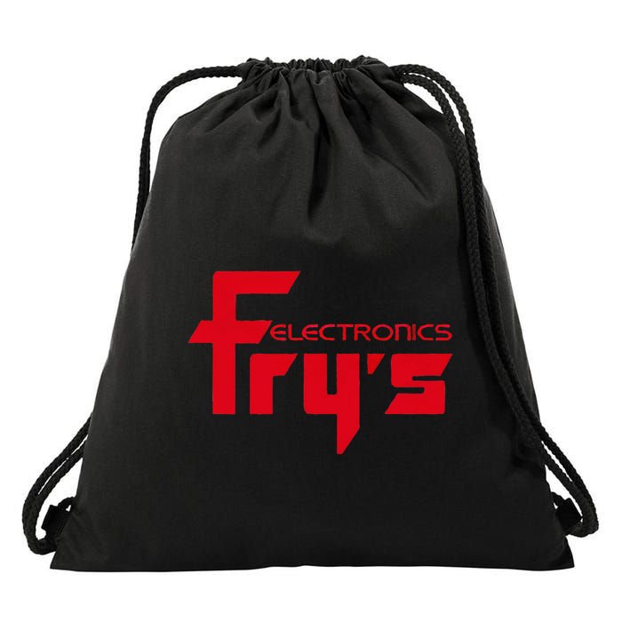 FryS Electronics Nostalgic Drawstring Bag