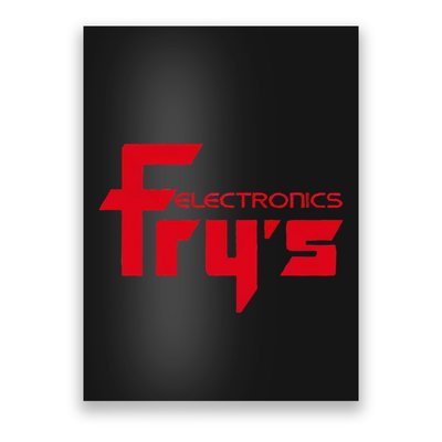 FryS Electronics Nostalgic Poster