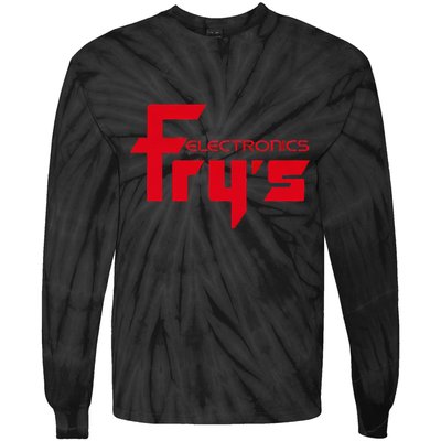 FryS Electronics Nostalgic Tie-Dye Long Sleeve Shirt