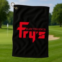 FryS Electronics Nostalgic Golf Towel