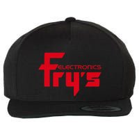 FryS Electronics Nostalgic Wool Snapback Cap