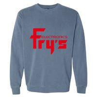 FryS Electronics Nostalgic Garment-Dyed Sweatshirt