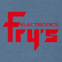 FryS Electronics Nostalgic Garment-Dyed Sweatshirt
