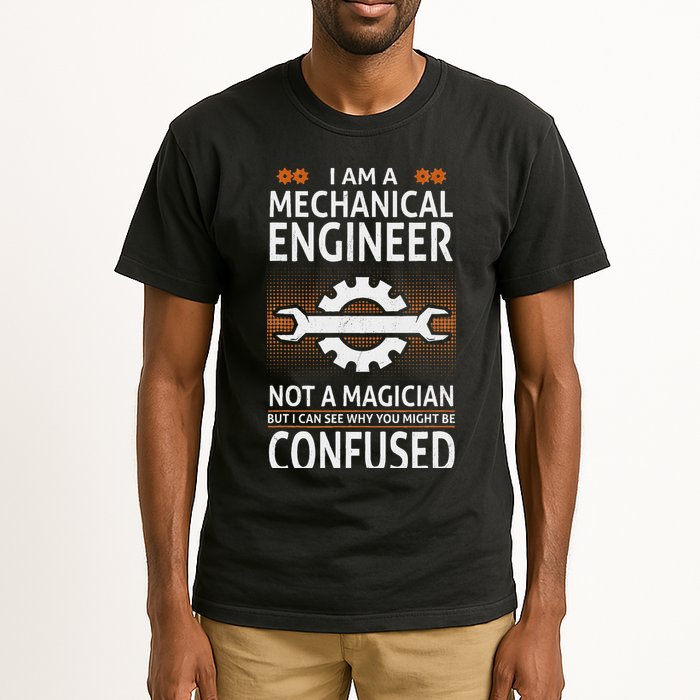 Funny Engineer Not A Magician Mechanical Engineer Tall T-Shirt