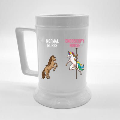 Funny Endoscopy Nurse Unicorn Gastroenterology Gi Gift Great Gift Beer Stein