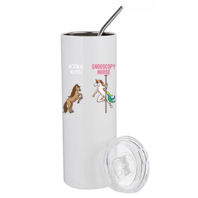 Funny Endoscopy Nurse Unicorn Gastroenterology Gi Gift Great Gift Stainless Steel Tumbler