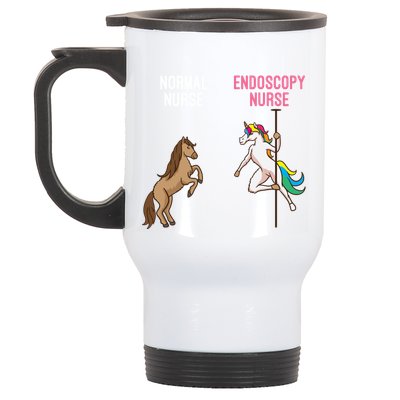 Funny Endoscopy Nurse Unicorn Gastroenterology Gi Gift Great Gift Stainless Steel Travel Mug