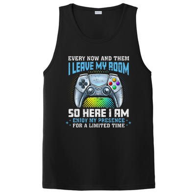 Funny Every Now And Then I Leave My Room Gaming PosiCharge Competitor Tank