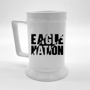 Flying Eagles Nation For Eagle Fans & Bird Lovers Beer Stein