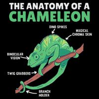 Funny Explanation Of A Chameleon Anatomy Of A Chameleon Flat Bill Trucker Hat