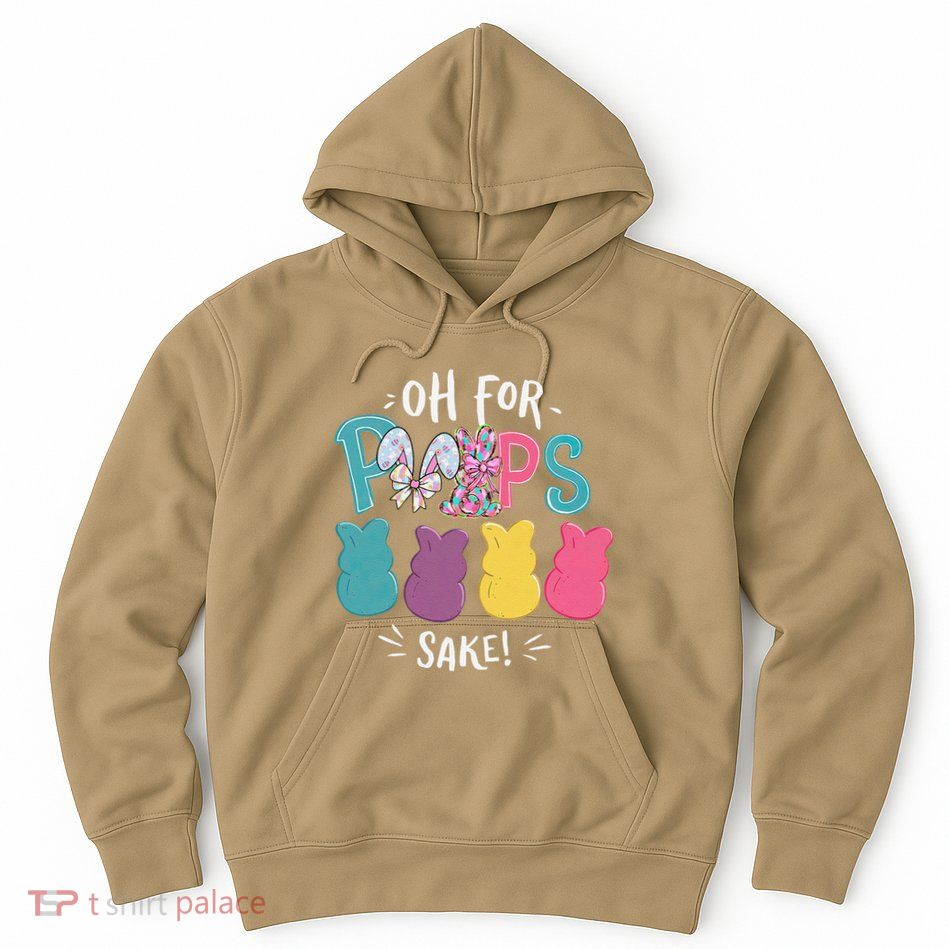 Funny Easter Oh For Sake Bunny & Egg Pastel .Png Hoodie