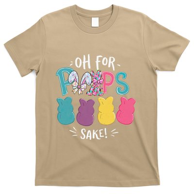 Funny Easter Oh For Sake Bunny & Egg Pastel .Png T-Shirt