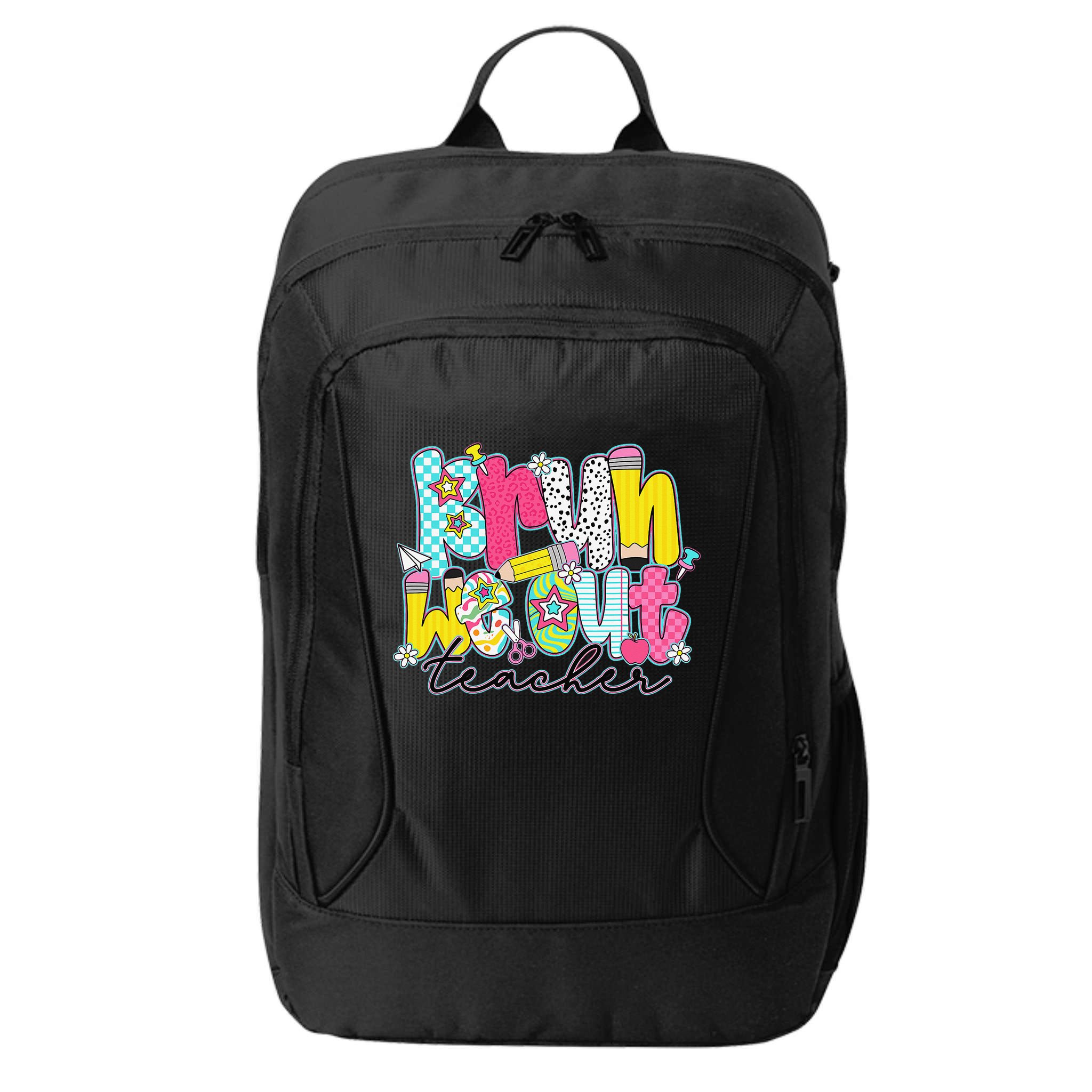 Funny End Of School Year Teacher Summer Bruh We Out City Backpack