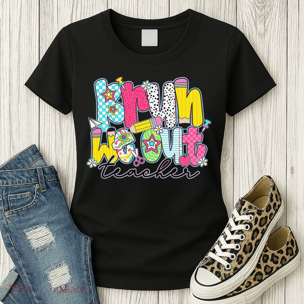 Funny End Of School Year Teacher Summer Bruh We Out Womens T-Shirt
