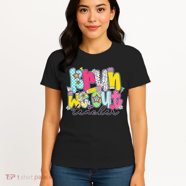 Funny End Of School Year Teacher Summer Bruh We Out Womens T-Shirt