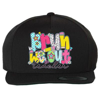 Funny End Of School Year Teacher Summer Bruh We Out Wool Snapback Cap