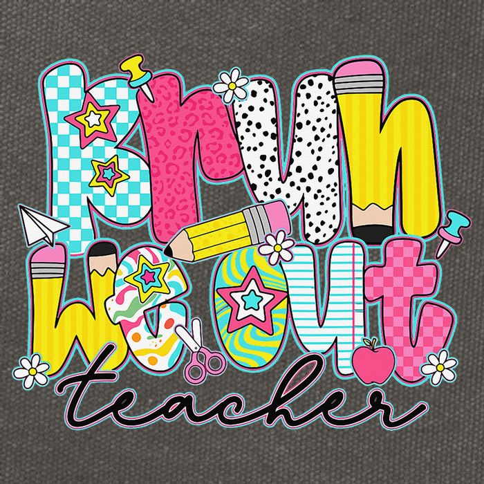 Funny End Of School Year Teacher Summer Bruh We Out Cotton Canvas Backpack