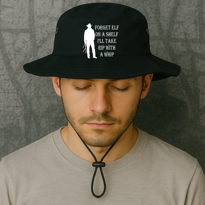 Forget Elf On A Shelf I'll Take Rip With A Whip Bucket Hat