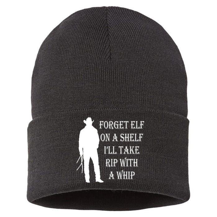 Forget Elf On A Shelf I'll Take Rip With A Whip Sustainable Knit Beanie