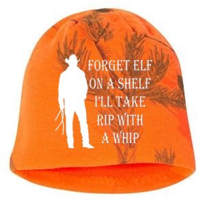 Forget Elf On A Shelf I'll Take Rip With A Whip Kati - Camo Knit Beanie