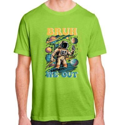 Funny End Of School Year Astronaut Summer Bruh We Out Funny Gift Adult ChromaSoft Performance T-Shirt