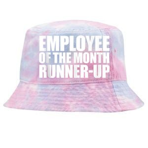 Funny Employee Of The Month Runner Up Tie-Dyed Bucket Hat