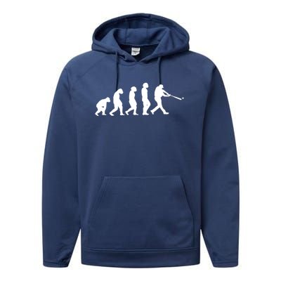 Funny Evolution Of Baseball Players Catcher Pitcher Fan Gift Performance Fleece Hoodie