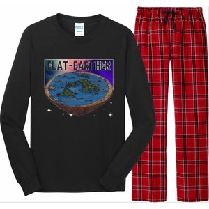 FlatEarther Earth Planet Space Lover Long Sleeve Pajama Set