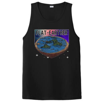 FlatEarther Earth Planet Space Lover PosiCharge Competitor Tank